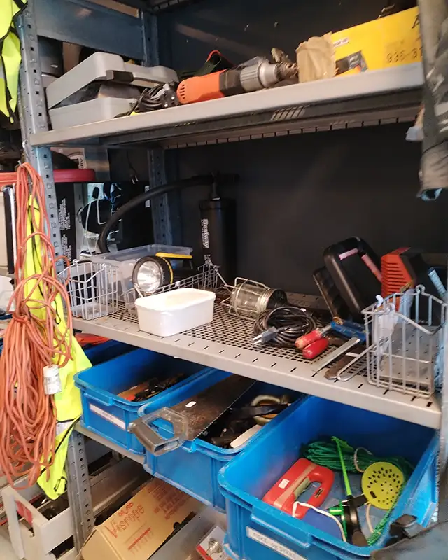 omgjoras bruktbutikk verktoy