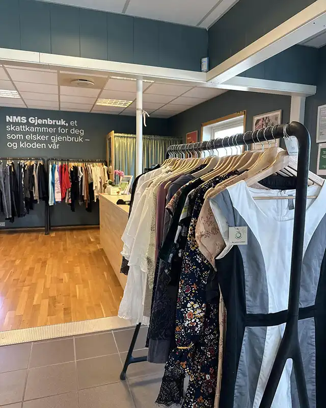 nms gjenbruk evje klaer