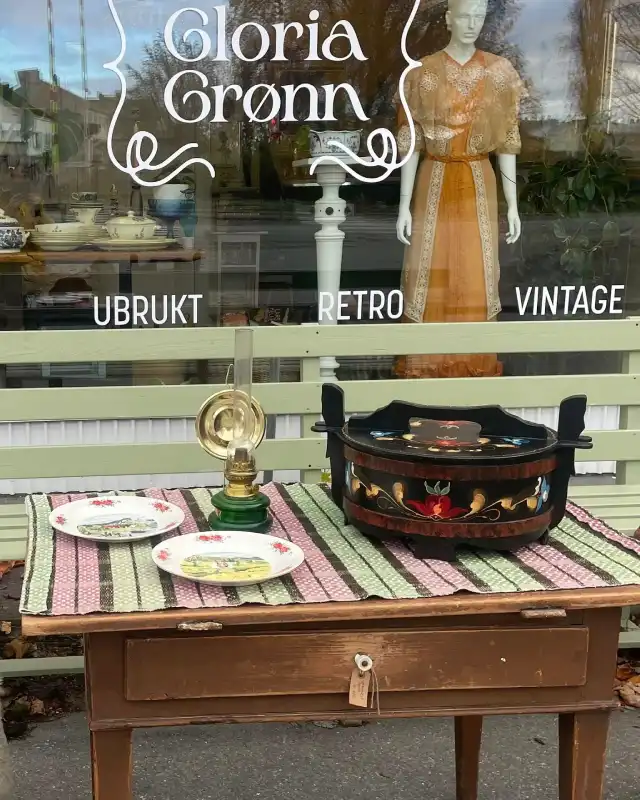 gloria gronn utsiden