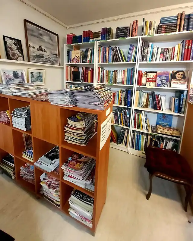 nms gjenbruk bruktbutikk larvik blader